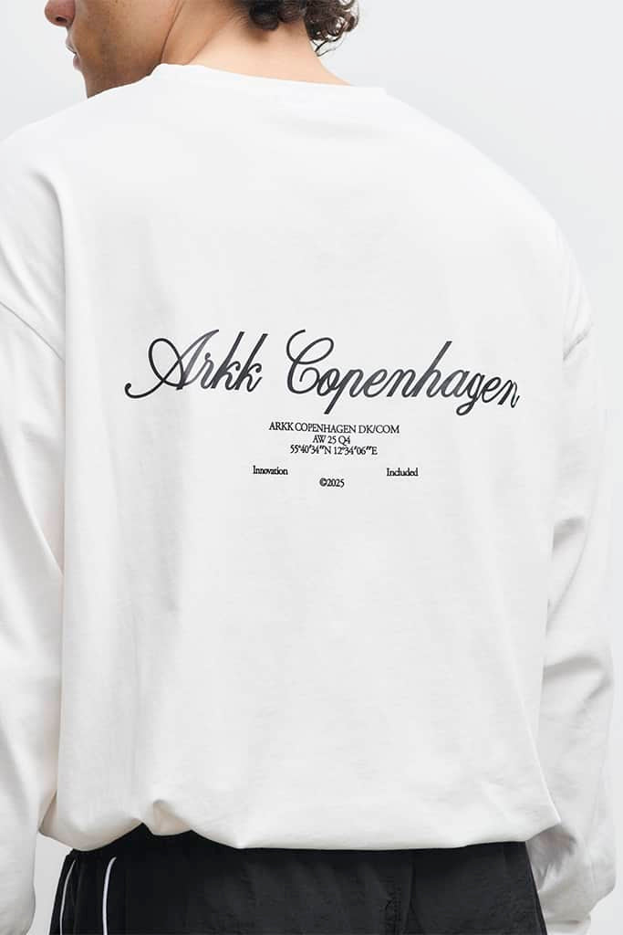 ARKK Apparel ARKK Long Sleeve 4.0 | Off White T-Shirt